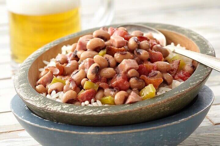 Blackeye Peas and Rice Bowl
