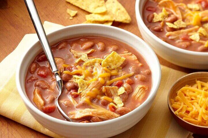 Easy Chicken Taco Chili