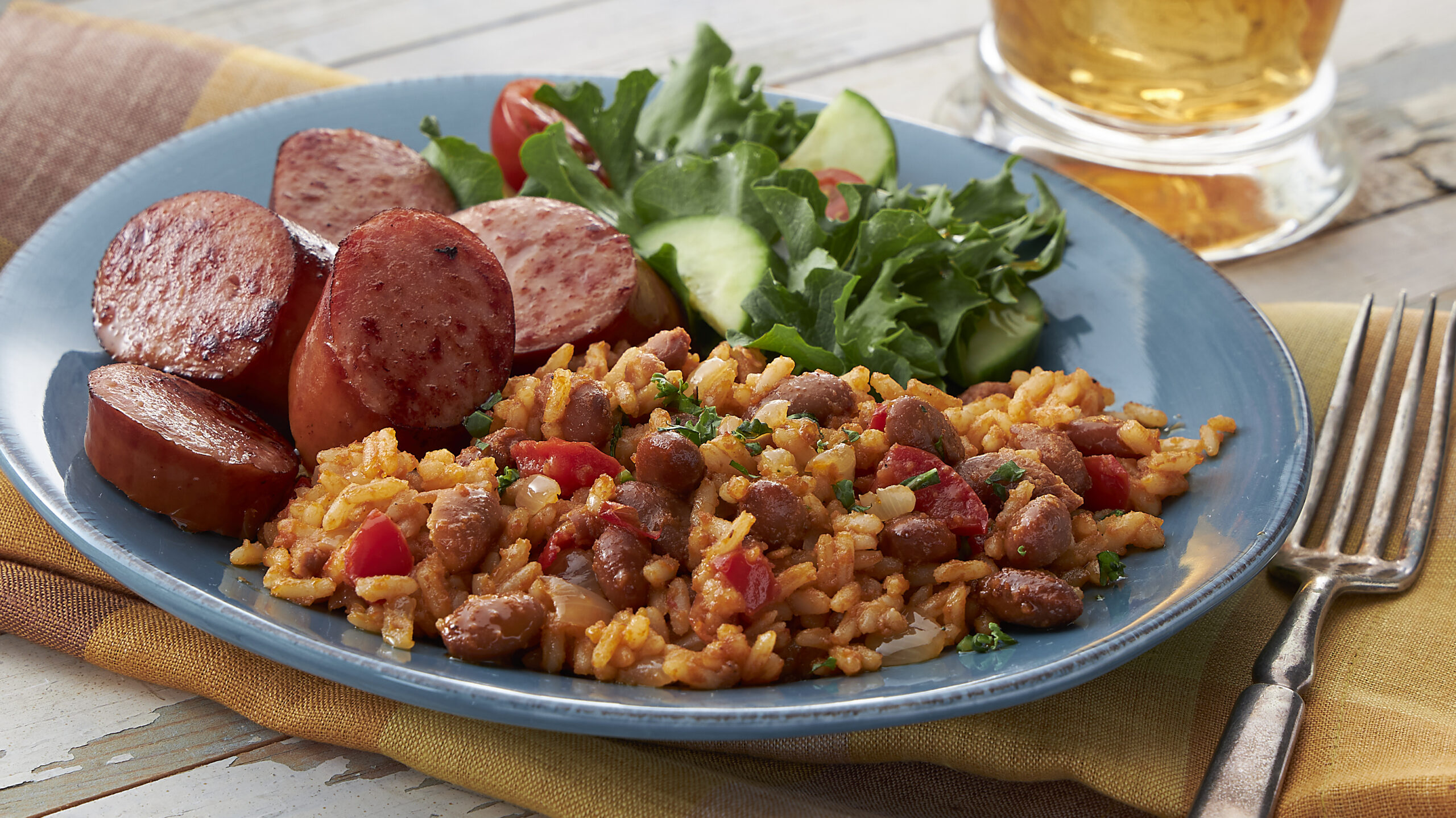 Shortcut Rice & Beans