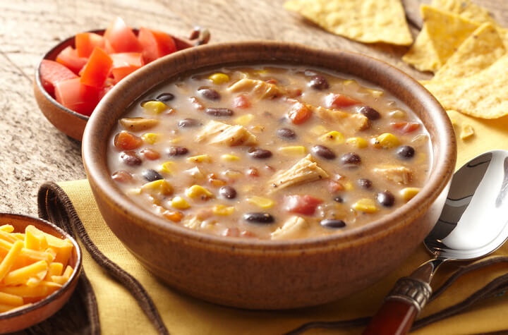 Slow Cooker Chicken Fajita Soup