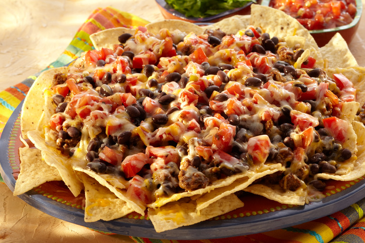Black Bean Nachos Supreme