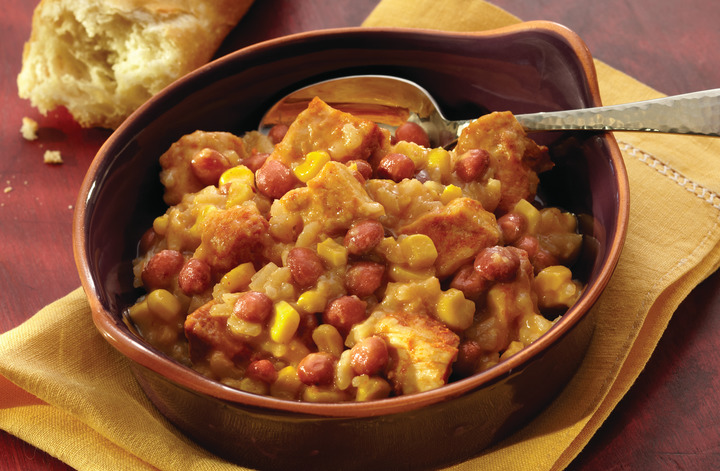 Slow Cooker Chicken, Rice and Beans